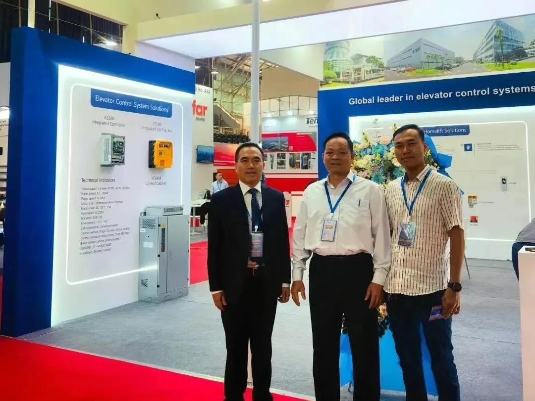 Exploring opportunities in overseas emerging markets STEP appeared at the Vietnam International Elevator Exhibition 3